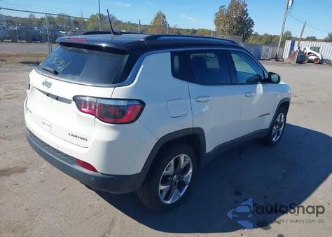 2020 Jeep Compass Limited 4X4 from USA, damaged, VIN 3C4NJDCB7LT168328